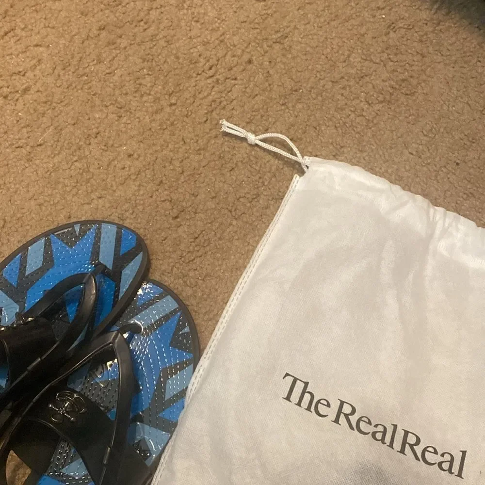 Like New Vivienne Westwood Womens Rubber Flip Flop Slides
